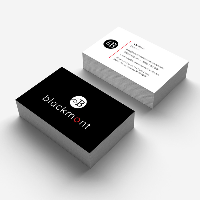 Blackmont logo design