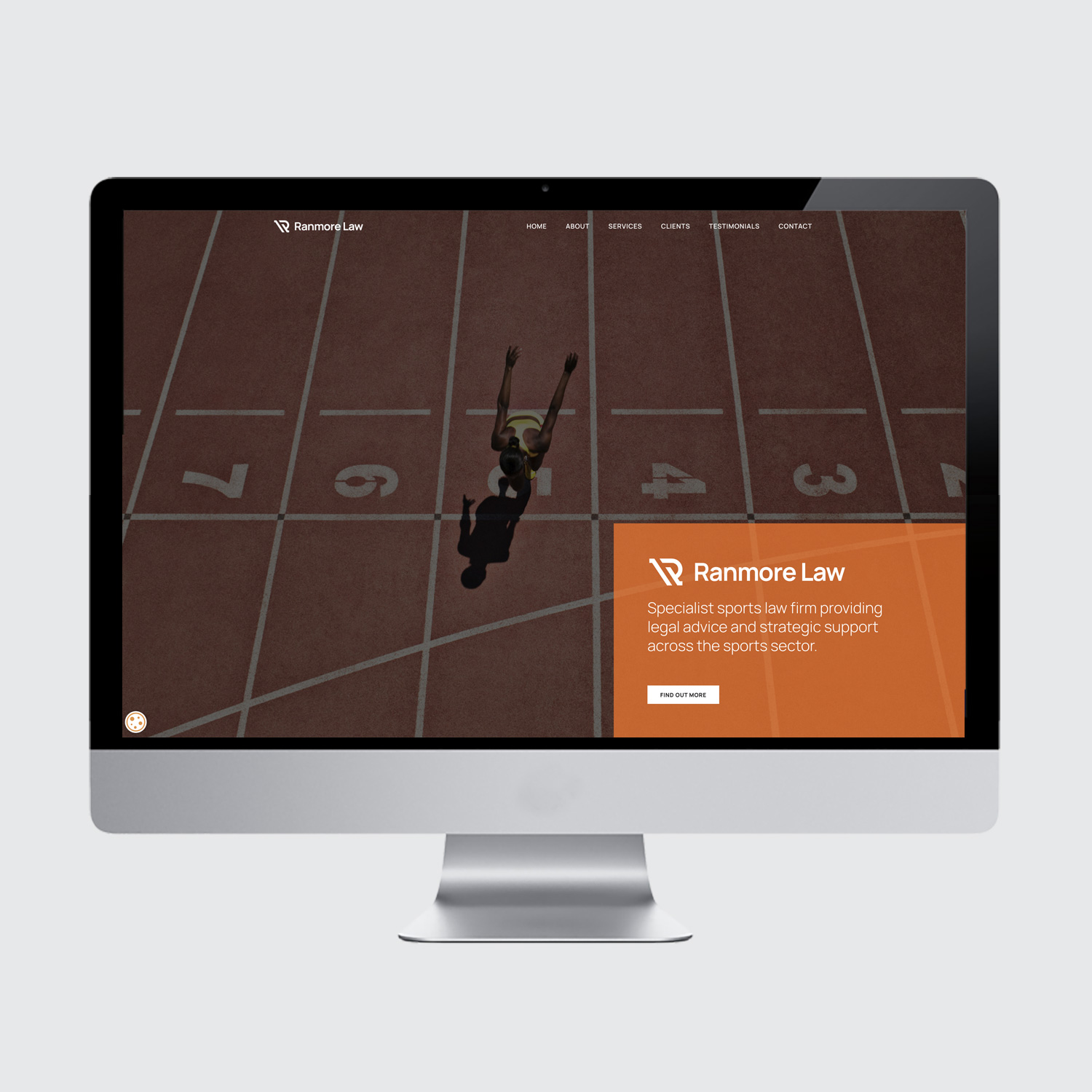Website design - Ranmore Law, Surrey